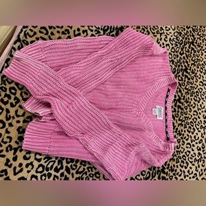 Xs pink sweatshirt pink bright color
